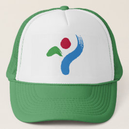 Hat with Flag of Seoul, South Korea Truckerkappe