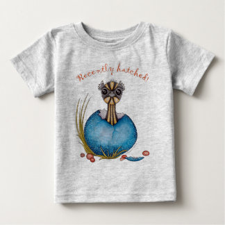 'Hatch' das Baby-Emu-Baby-Bekleidung Baby T-shirt