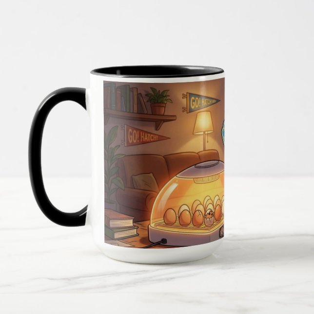 Hatch Day Mug – Egg Watch Coffee Cup  Tasse (Links)