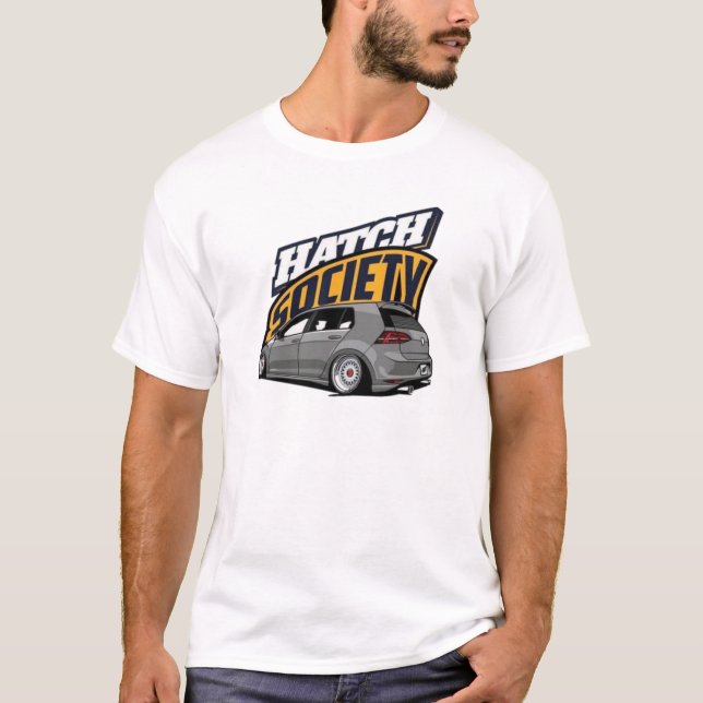 HATCH SOCIETY GOLF7 T-Shirt (Vorderseite)