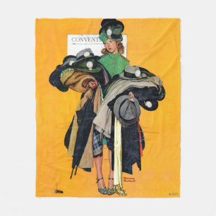 Hatcheck Girl Fleecedecke