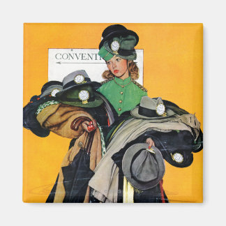 Hatcheck Girl Magnet