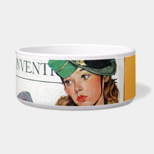 Hatcheck Mädchen Napf