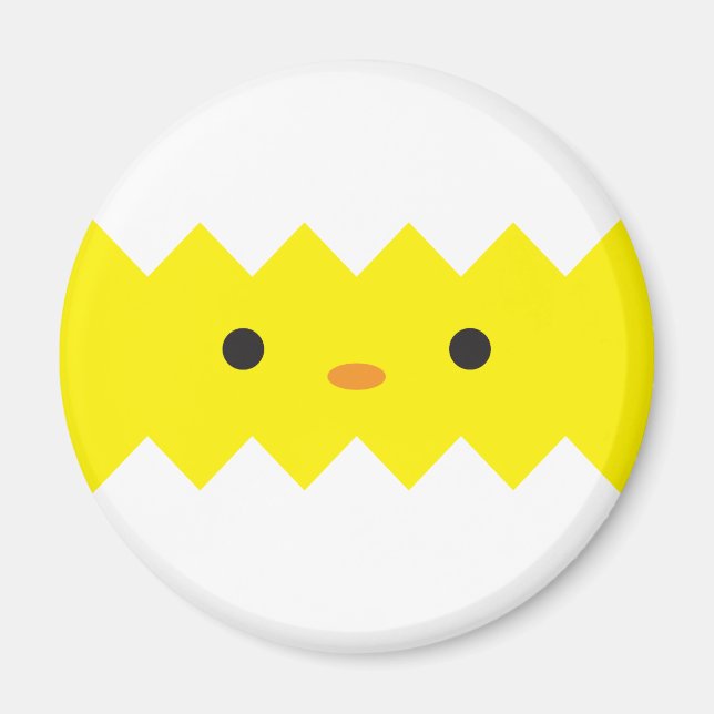 Hatched Chick Kühlschrankmagnet Magnet (Vorne)