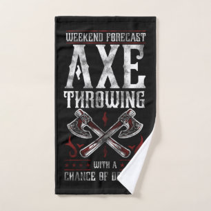 Hatchet Ax, der Lumberjack Bier Chance Handtuch