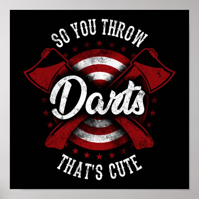 Hatchet Ax, der Lumberjack herumwirbelt, sodass Da Poster (Vorne)