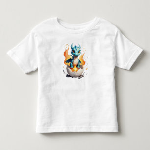 Hatching Baby Dragon kids Fantasy Kleinkind T-shirt