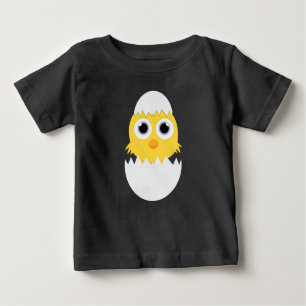 Hatching Cick Emoji new baby Baby T-shirt