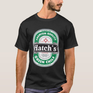 Hatchs hochwertiger grüner Chile T-Shirt