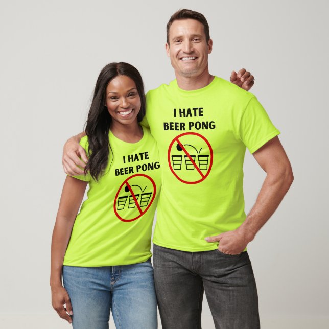 Hate Beer Pong T-Shirt (Unisex)