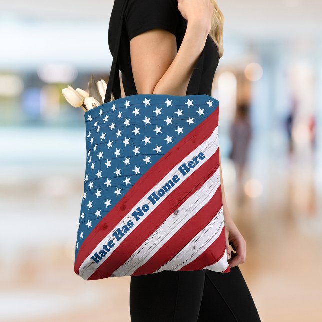 Hate hat keine Zuhause hier Patriotic USA Rustikal (Von Creator hochgeladen)