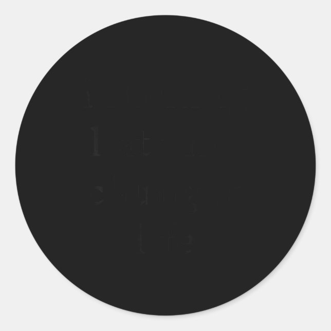 Hate My Chunguus-life Men Women  Runder Aufkleber (Vorderseite)