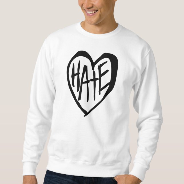 HateHeart Sweater Destrado Sweatshirt (Vorderseite)