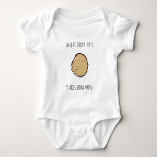 Haters Gonna Hate Baby Strampler