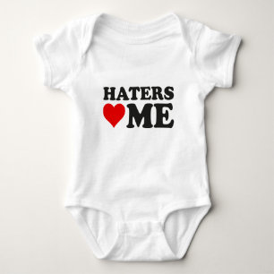 Haters Liebe Baby Strampler
