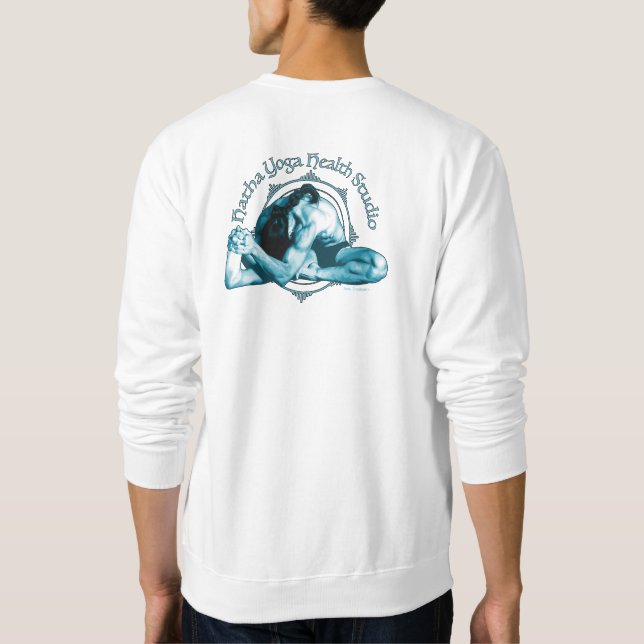 Hatha Yoga Gesundheitsstudio Sweatshirt (Rückseite)