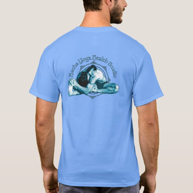 Hatha Yoga Gesundheitsstudio T-Shirt (Rückseite)