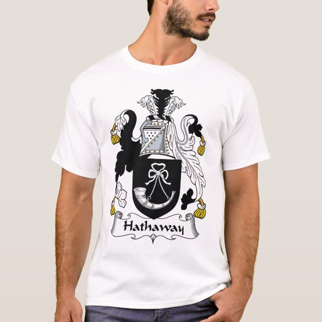 Hathaway Familienwappen T-Shirt (Vorderseite)