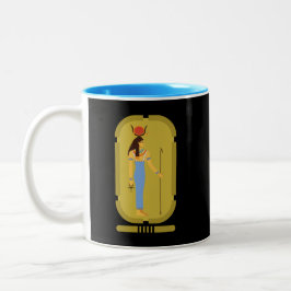Hathor Ägyptische Göttin Zweifarbige Tasse