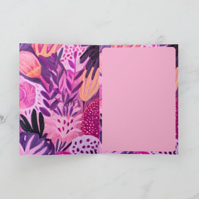 HATHOR gefaltete Grußkarte Einladung (Innenseite)