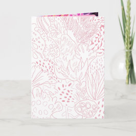 HATHOR gefaltete Grußkarte Einladung