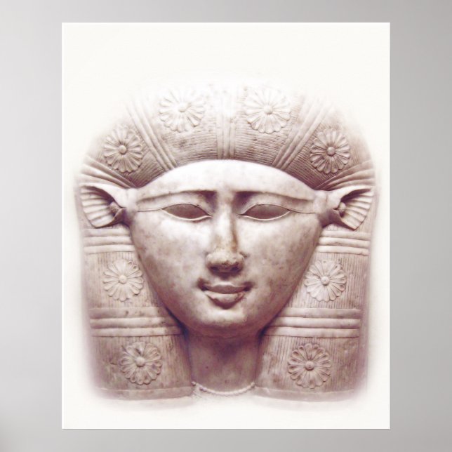 Hathor: Göttin der Freude, Liebe und Mutterschaft Poster (Vorne)