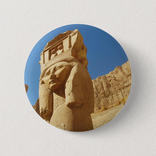 Hathor Gottin Der Liebe Und Der Musik Agypten Button Zazzle At