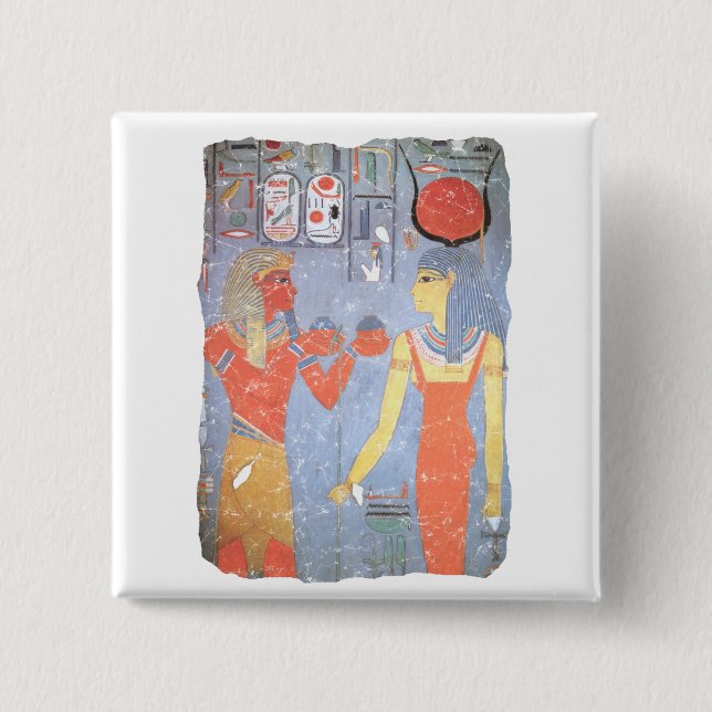Hathor & Horemheb Button (Vorderseite)