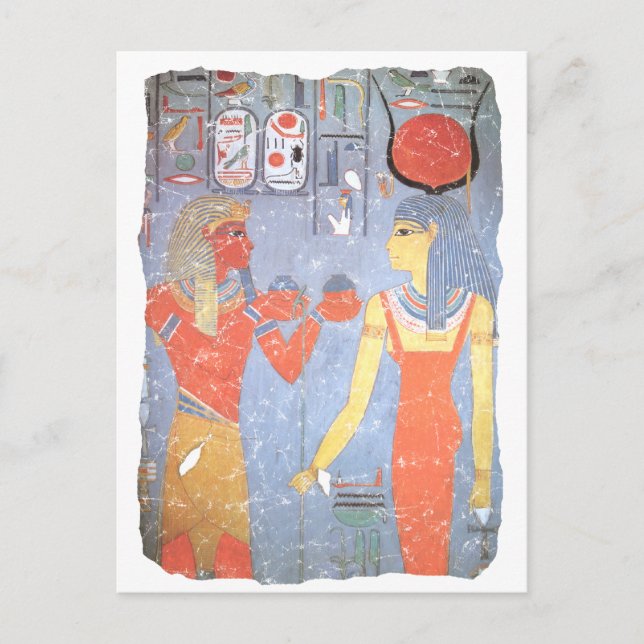 Hathor & Horemheb Postkarte (Vorderseite)