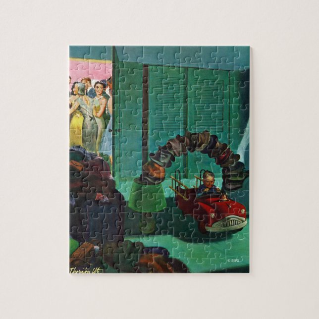Hathut-Brücke Puzzle (Vertikal)