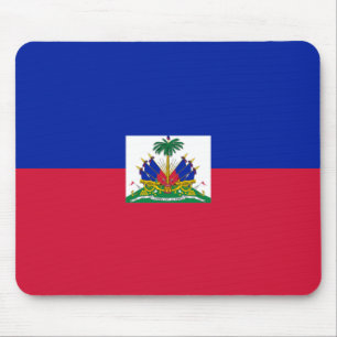 Hatian Flagge Mousepad