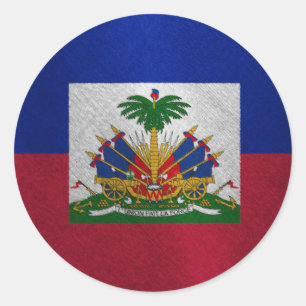 Hatian Runder Aufkleber