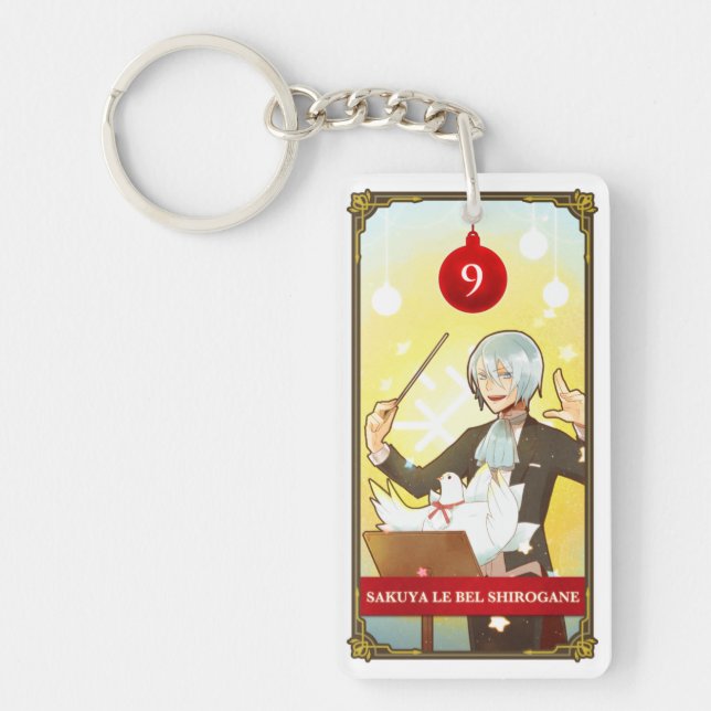 Hatoful Advent Sakuya-Yuuya Schlüsselanhänger (Vorderseite)