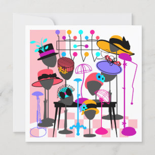 Hats Galore Einladung