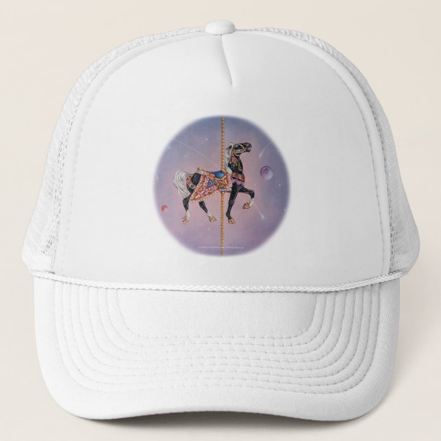 Hats, Kappen - Petaluma Karussell Pferd 2 (Vorderseite)