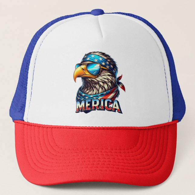 Hats merika veterans  truckerkappe (Vorderseite)