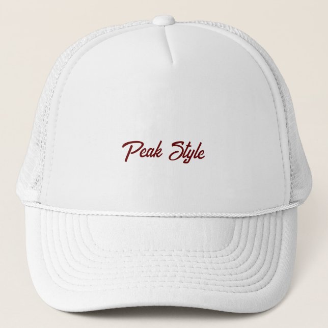 "Hat's Off to Style Iconic Cap Series" Truckerkappe (Vorderseite)