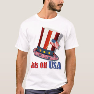 Hats Off USA T-Shirt