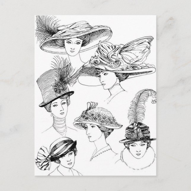 Hats und Hats Postkarte (Vorderseite)