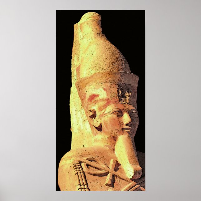 Hatshepsut Statue as Osiris Poster (Vorne)