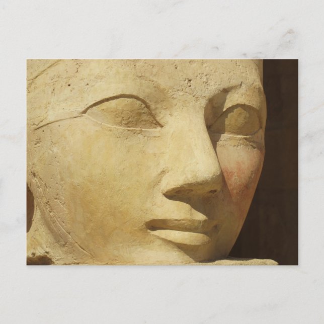 Hatshepsut statue, Pharao Hatshepsut of Egypt Postkarte (Vorderseite)