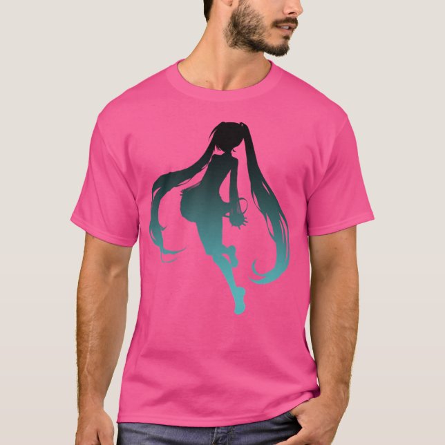 Hatsune Miku V3 Shadow Art T-Shirt (Vorderseite)