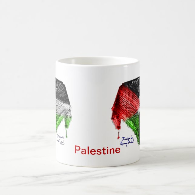 Hatta Flagge TASSE (Palästina), Version 11oz (Mittel)