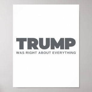 hatte bei allem recht poster