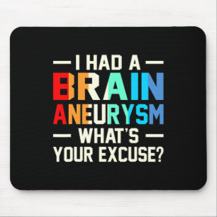 Hatte ein Hirnaneurysma Aufklärung Monat Unterstüt Mousepad