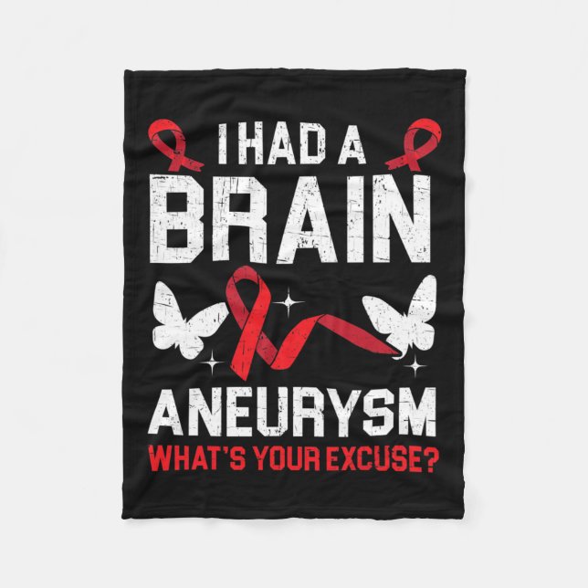 Hatte Gehirnaneurysma Medical Condition Aneurysma  Fleecedecke (Vorderseite)