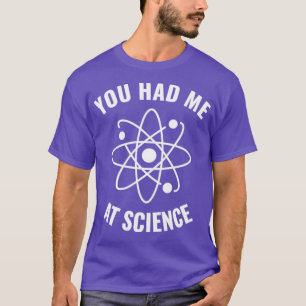 Hatte mich bei Science Lustige Wissenschaft Geek1 T-Shirt