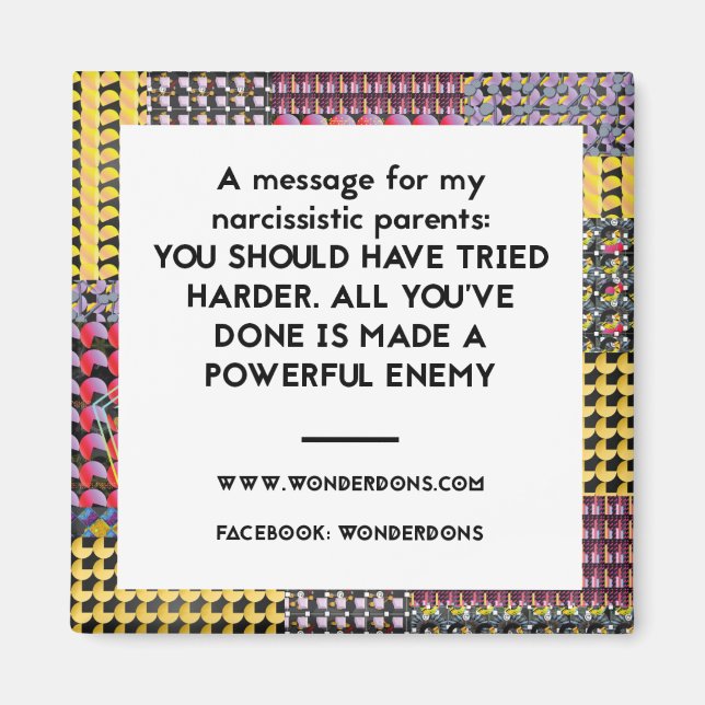 Hätte sich mehr um Kühlschrankmagnet bemühen solle Magnet (Vorne)