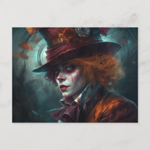 Hatter Postcard Postkarte