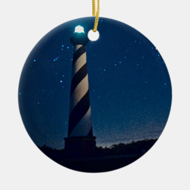 Hatteras Licht Keramikornament (Vorne)